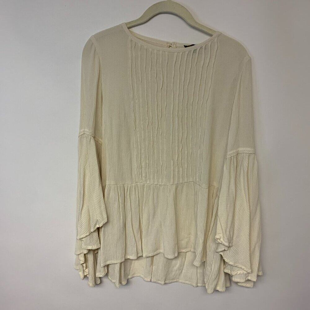 Fairy Whimsical Bohemian Romantic Hippie Festival Bell Sleeves Womens SZ XS